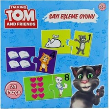 Konuşan Kedi Tom Resimli Sayı Eşleşme Eğitici Set