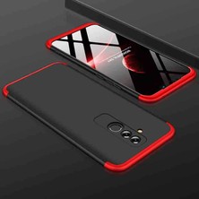 Heptek İletişim Huawei Mate 20 Lite Kılıf 360 Tam Koruma Ön ve Arka Sert Mika Kapak Orjinal Ays Gkk Kapak