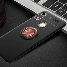 Heptek İletişim Huawei Y6S 2019 Kılıf Kamera Çıkıntılı Renkli Yüzüklü Standlı Mıknatıslı Kapak (Ravel)