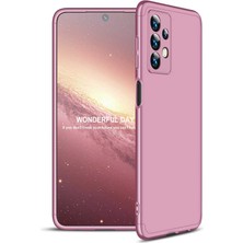 Heptek İletişim Samsung Galaxy A13 4g Kılıf 360 Tam Koruma Ön ve Arka Sert Mika Kapak Orjinal Ays Gkk Kapak