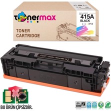 TonerMAX Hp 415A-W2030A Muadil Toner Siyah - Çipsiz / M455 / M480 / M454 / M478 / M479