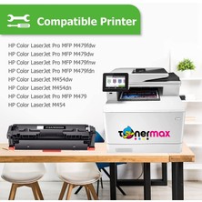 TonerMAX Hp 415A-W2030A Muadil Toner Siyah - Çipsiz / M455 / M480 / M454 / M478 / M479