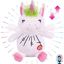 Hapşuruk Interaktif Bebek Unicorn, Oyuncak Unicorn, Konuşan ve Hareket Eden Bebek