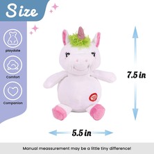 Hapşuruk Interaktif Bebek Unicorn, Oyuncak Unicorn, Konuşan ve Hareket Eden Bebek