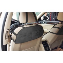 Kırcalı Toyota Corolla Yeni Nesil Koltuk Koruyucu 2019-2022 Ön 2 Li Kılıf Minder Füme