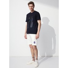 Black On Black T-Shirt, L, Siyah