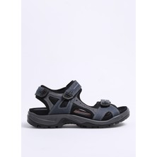 Ecco Nubuk Mavi Erkek Sandalet Offroad Marine Oil Nub. Oil Nub