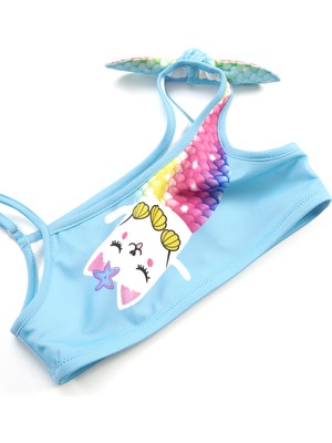 Denokids Deniz Kedisi Kız Çocuk Bikini