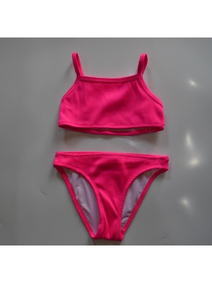 Argento Fuşya Forforlu Fitilli Bikini