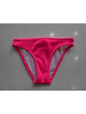 Argento Fuşya Forforlu Fitilli Bikini