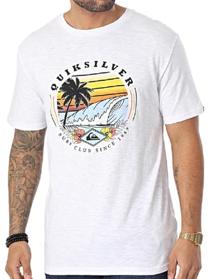 Quiksilver Qssurfclubii Erkek Renkli Tişört