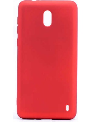 Heptek İletişim Nokia 2 Kılıf Yumuşak Dokulu Soft Esnek Ince Mat Renkli Lüks Premier Silikon Kapak
