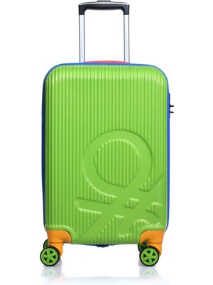 United Colors Of Benetton 14BNT100-03-YSL Yeşil Unisex Kabin Boy Bavul