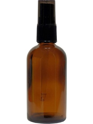 Paradise Amber Cam Şişe 100 ml Cam Sprey Kapaklı 3 Adet
