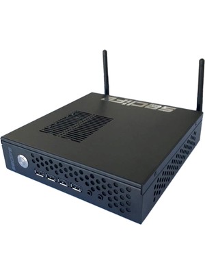 Seclife MP-645 I7-10700 32GB 512GB SSD Dos Siyah Mini Pc