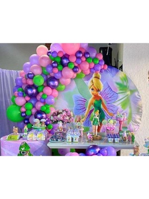 Eğlence Marketi Tinker Bell Konsepte Uygun Parti Balon Znciri