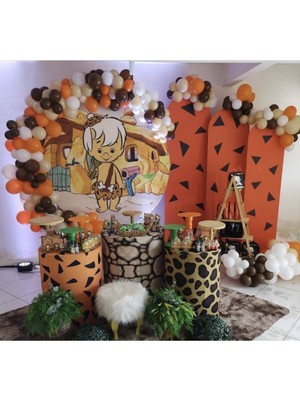 Eğlence Marketi Pastel Balon Konsept Balon Zincir