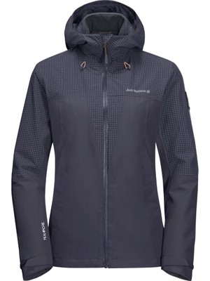 Jack Wolfskin Dna Rhapsody 3in1 Kadın Mavi Outdoor Ceketi