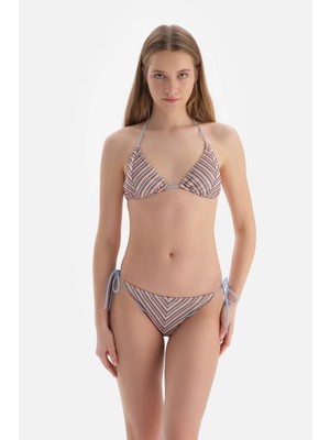 Dagi Mavi Spagetti Bikini Alt