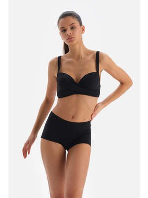 Dagi Siyah Kaplı Bikini Üstü