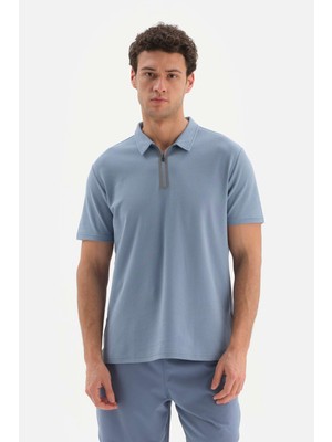 Dagi Indigo Erkek Pike Yakalı Tişört