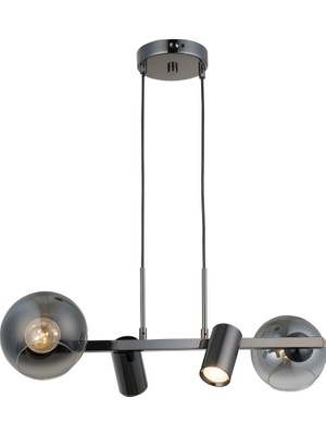 Lucea Tıerra 2+2 Kobalt Sıralı Avize 2XGU10+2XE27