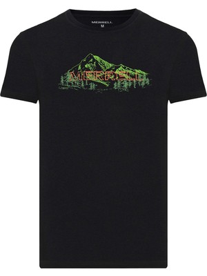 Merrell Tod Siyah Erkek T-Shirt M3TOD-10010