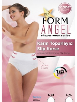 Form Angel Yüksek Bel Toparlayıcı Slip Korse Kadın Külot