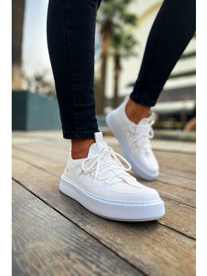 Shoecide SHCH159 Cbt Saturn Erkek Ayakkabı Beyaz