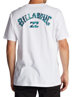 Billabong Yuvarlak Yaka Beyaz Erkek T-Shirt ABYZT01696 Arch Fıll Ss