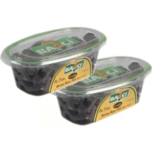 Gurme Kuru Sele Siyah Zeytin Az Tuzlu 400 G x 2 Adet
