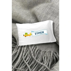 Uçak Pamuklu 30X45 cm Yastık Kılıfı
