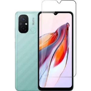 Xiaomi Redmi 12C Kamera Çentikli Ekran Koruyucu Sunix Cam