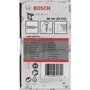 Gnh 18V-64 M Uyumlu Başsız Çivi 57MM 2000 Adet 2608200532