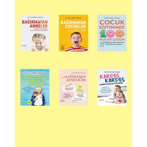 Hatice Kübra Tongar Kitap Seti - Bağırmayan ANNELER-ÇOCUKLAR-100 Mucize-Kardeş Kardeşe- Iyileşen-Itişmeyelim