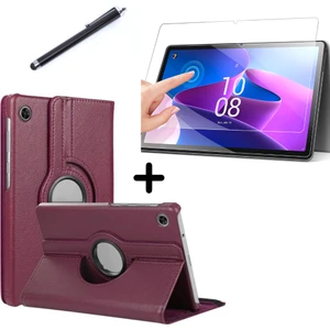 Lenovo Tab M10 Gen 3 (3. Nesil) TB-328F T610 ZAAE0015TR Tablet Kılıfı Ekran Koruyucu ve Kalem Seti