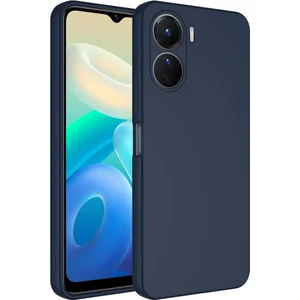 Vivo Y16 Kılıf Içi Kadife Dışı Mat Silikon Mara Lansman Kapak