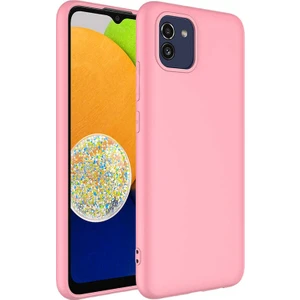 Samsung Galaxy A03 Kılıf Içi Kadife Dışı Mat Silikon Mara Lansman Kapak