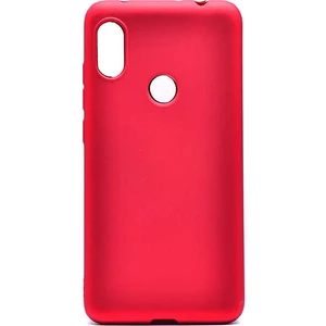 Heptek İletişim Xiaomi Redmi Note 6 Pro Kılıf Yumuşak Dokulu Soft Esnek Ince Mat Renkli Lüks Premier Silikon Kapak