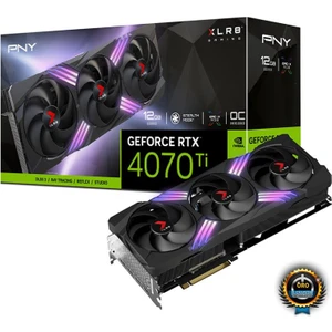 GeForce RTX™ 4070 Ti 12GB XLR8 Oyun VERTO™ EPIC-X RGB Üçlü Fan DLSS 3 VCG4070T12TFXXPB1 Ekran Kartı 