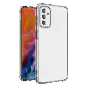 Samsung Galaxy M23 Kılıf Şeffaf Anti Şok Kamera Korumalı Telefon Kılıfı Kapak