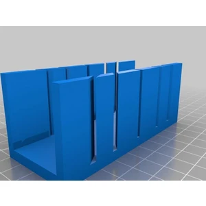 Parametrik Gönye Kutusu Organik Plastikten Organizer Aksesuar