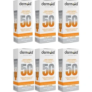 Güneş Koruyucu Yüz Kremi Leke Karşıtı 50 ml x 6 Adet