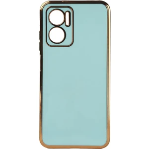 Xiaomi Redmi Note 11E Kılıf Kenarı Gold Renkli Silikon Bark Kapak Kapak