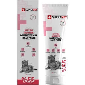Supravet Kitten  Mother Kalsiyum ve Taurinli Multivitamin Malt Paste 100 gr