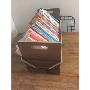 Masaüstü Kitaplık Mini Raf Masaüstü Kitap Düzenleyici 50CM Lıdya