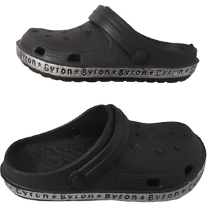 BYRN09-20 Unisex Siyah Sabo Hastane Hemşire Sandalet Terlik