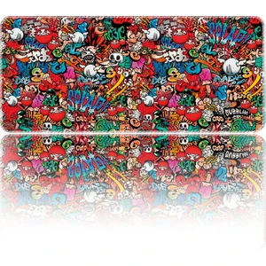 Grafıttı Mouse Pad Büyük Boy Gaming Oyuncu Xl 70X30 cm