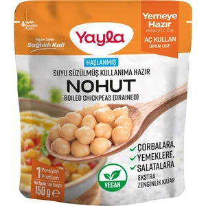 Haşlanmış Suyu Süzülmüş Nohut 150 gr