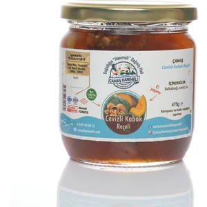 Çamaş Hanımeli Kooperatifi Cevizli Balkabak Reçeli 475 gr